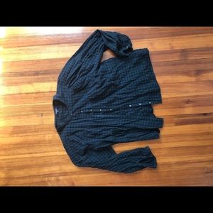 Madewell plaid top
